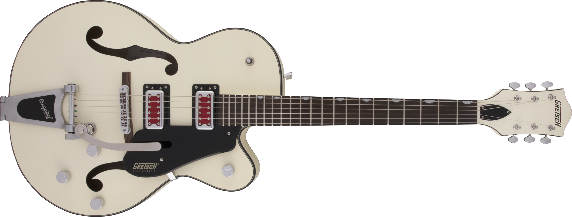 Gretsch G5410T Electromatic Rat Rod Hollow Body Single-Cut with Bigsby, Matte Vintage White