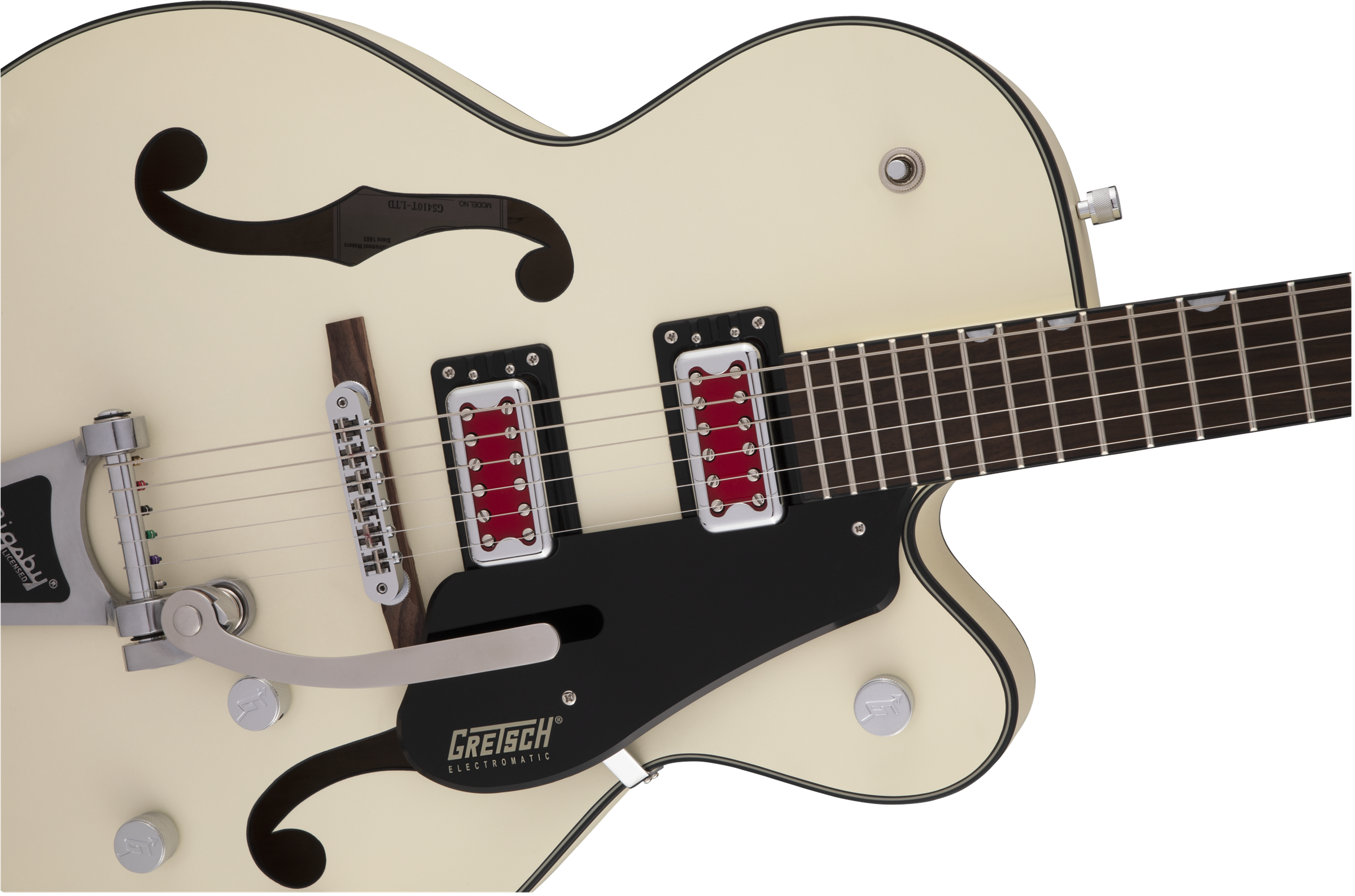 Gretsch G5410T Electromatic Rat Rod Hollow Body Single-Cut with Bigsby, Matte Vintage White