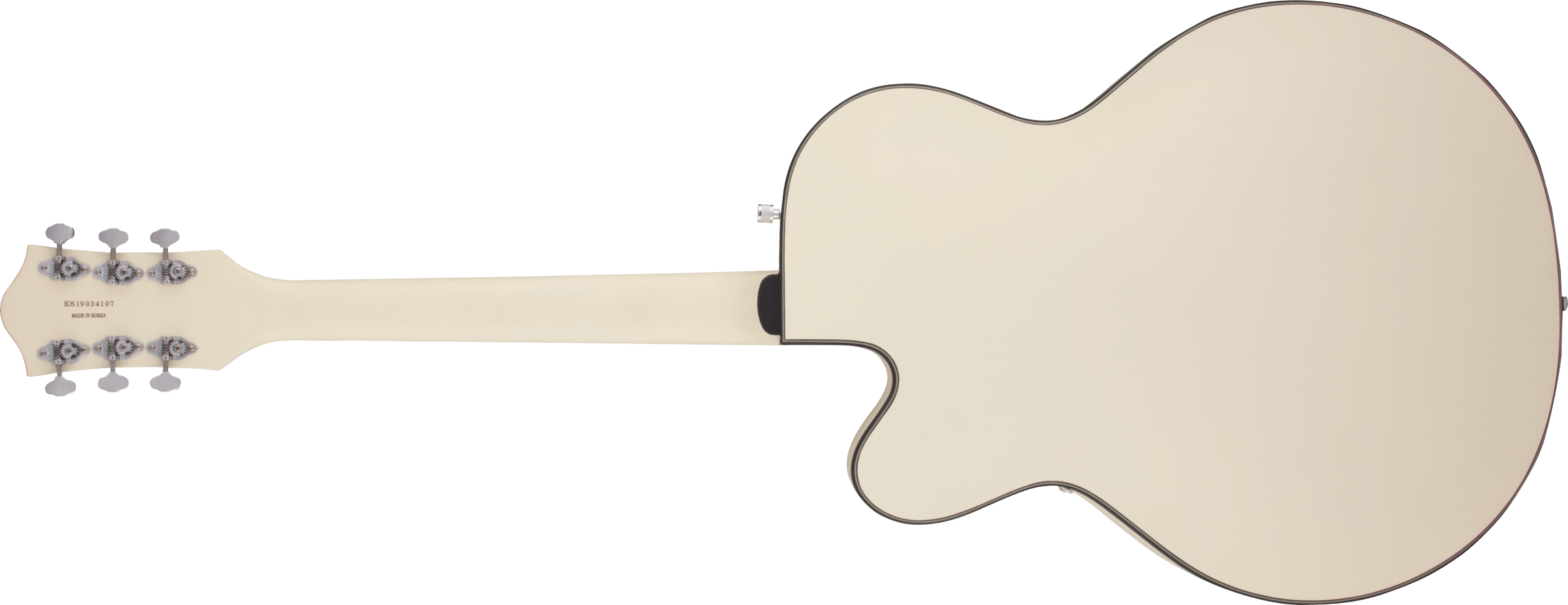 Gretsch G5410T Electromatic Rat Rod Hollow Body Single-Cut with Bigsby, Matte Vintage White