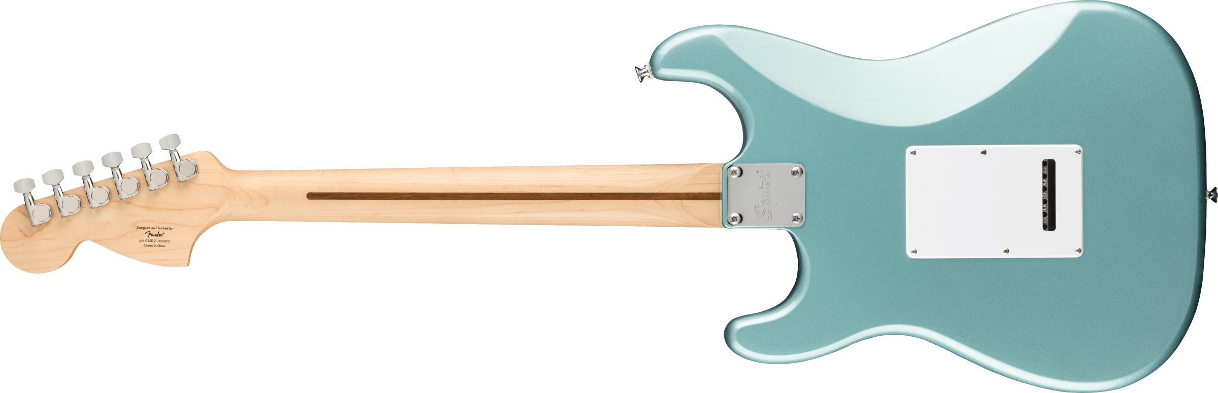 SQUIER Affinity Series™ Stratocaster HSS, Laurel Fingerboard, White Pickguard, Ice Blue Metallic