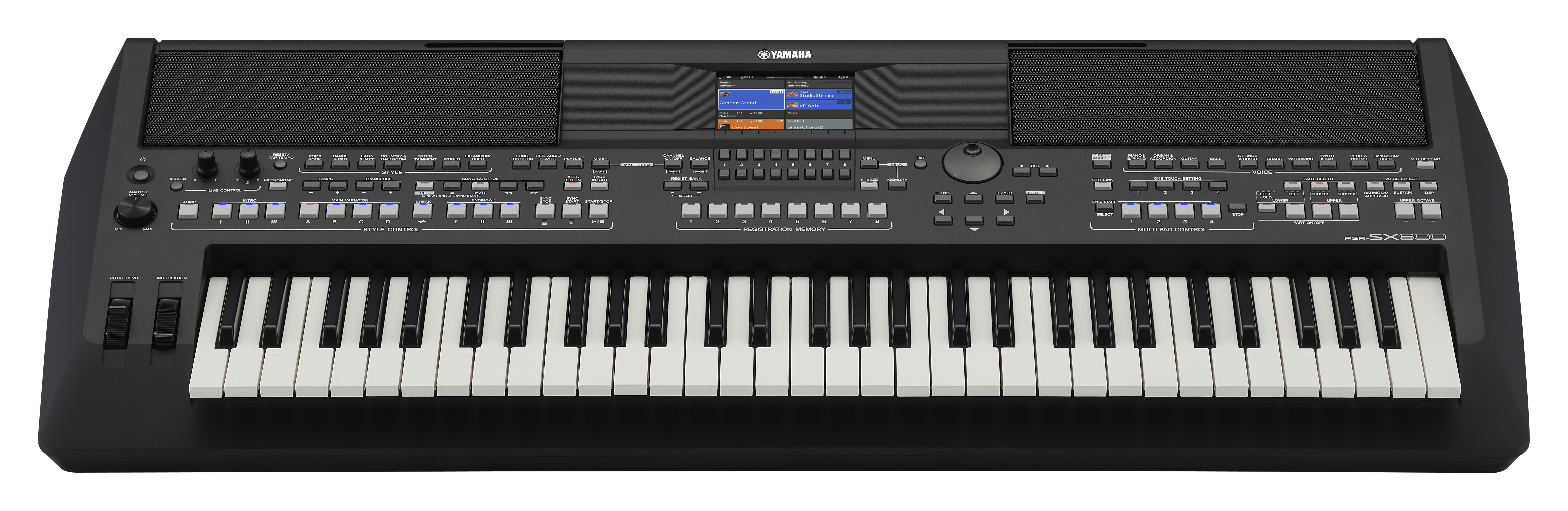 Clavier arrangeur YAMAHA PSR-SX600