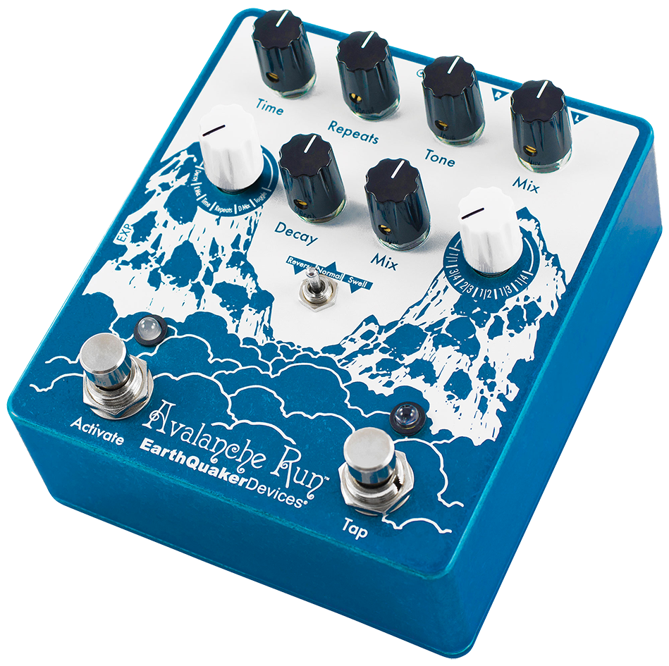 PEDALE EARTHQUAKER DEVICES AVALANCHE RUN V2