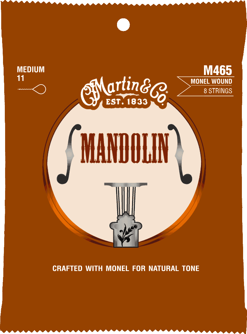 Cordes Mandoline MARTIN & CO - M465 - Retro 8 cordes, Medium, 80/20