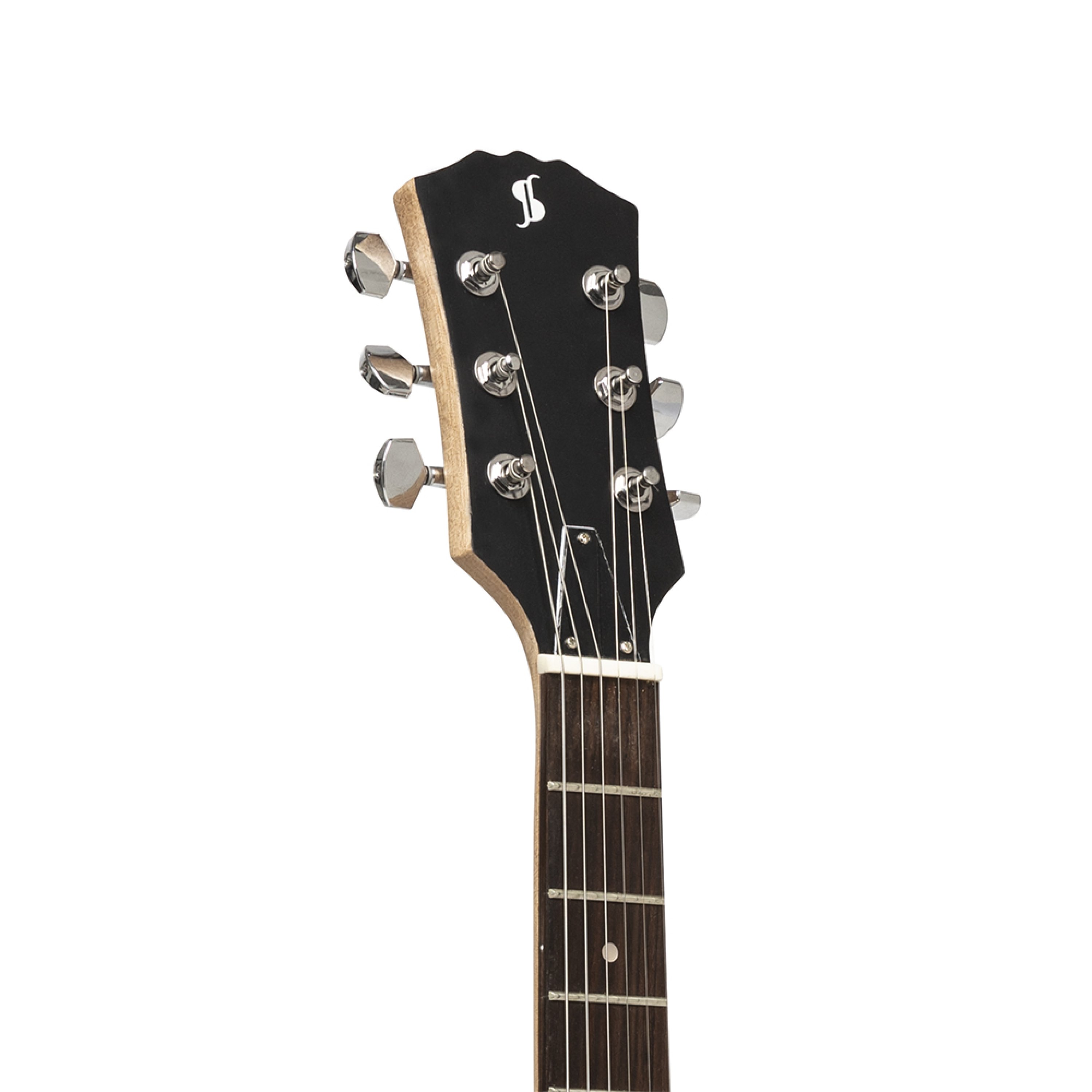 Stagg SEL-HB90 VYL Guitare electrique single cut Vintage Yellow