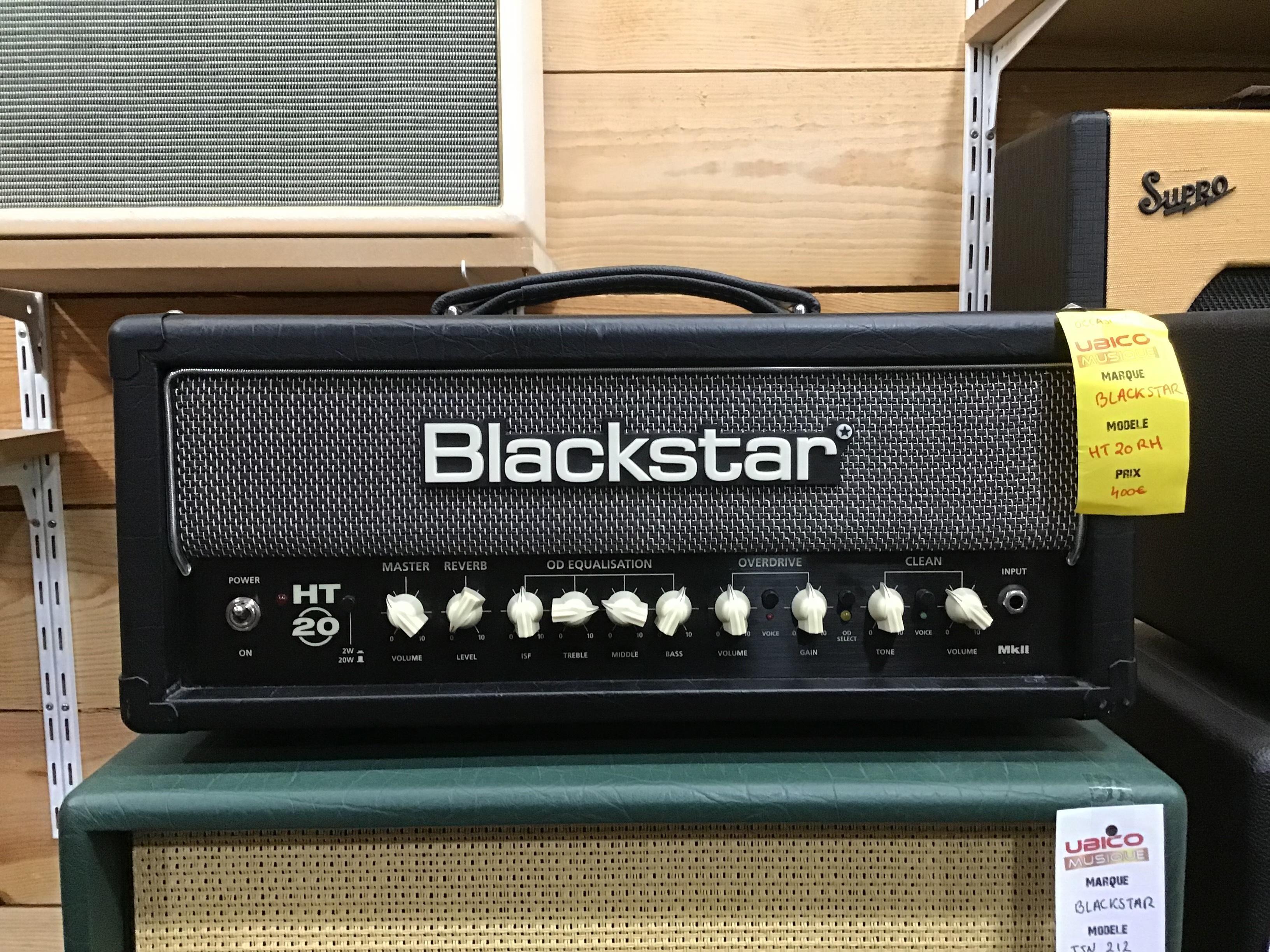 OCCASION Tête ampli Blackstar HT 20 RH MK II