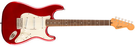 Squier Classic Vibe \'60s Stratocaster®, Laurel Fingerboard, Candy Apple Red