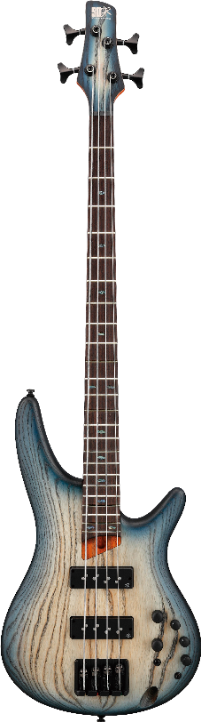 Basse Ibanez SR600E-CTF COSMIC BLUE STARBURST FLAT