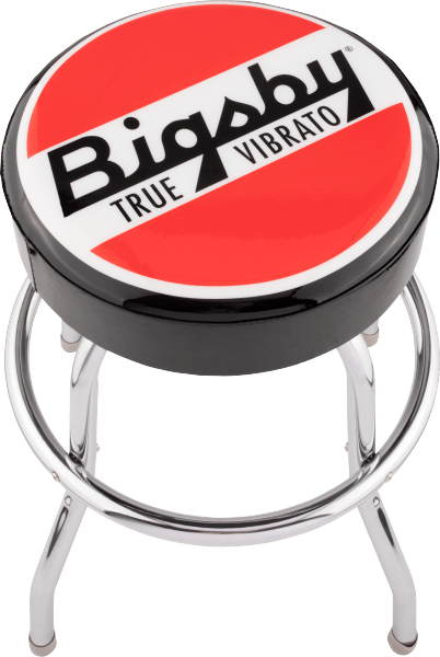 Tabouret Bigsby Black, Red and White, Barstool 24