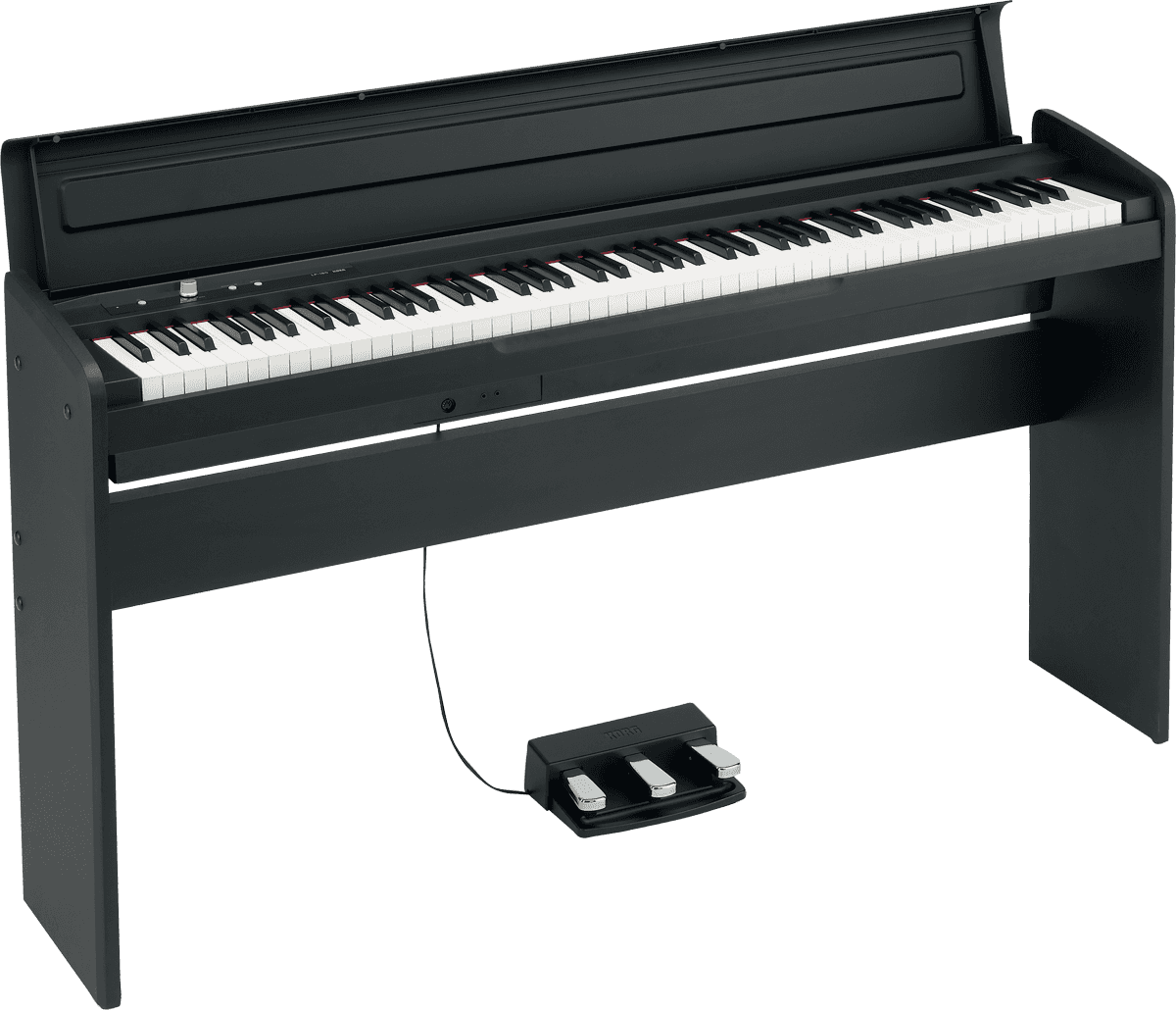 Piano Numerique  Korg  LP-180-BK - 88 notes, noir avec stand