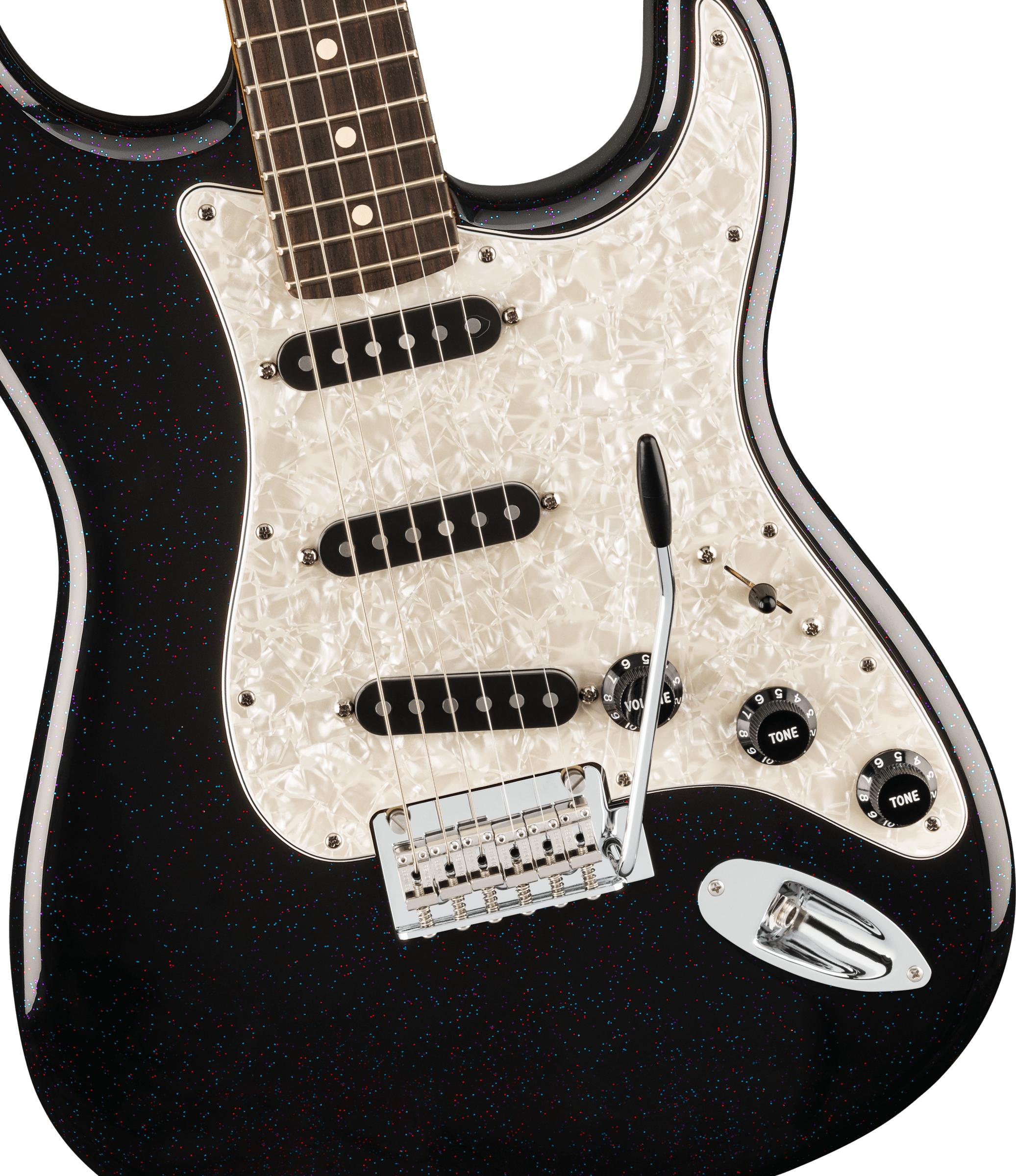 GUITARE FENDER Player Stratocaster 70E ANNIVERSAIRE Nebula Noir