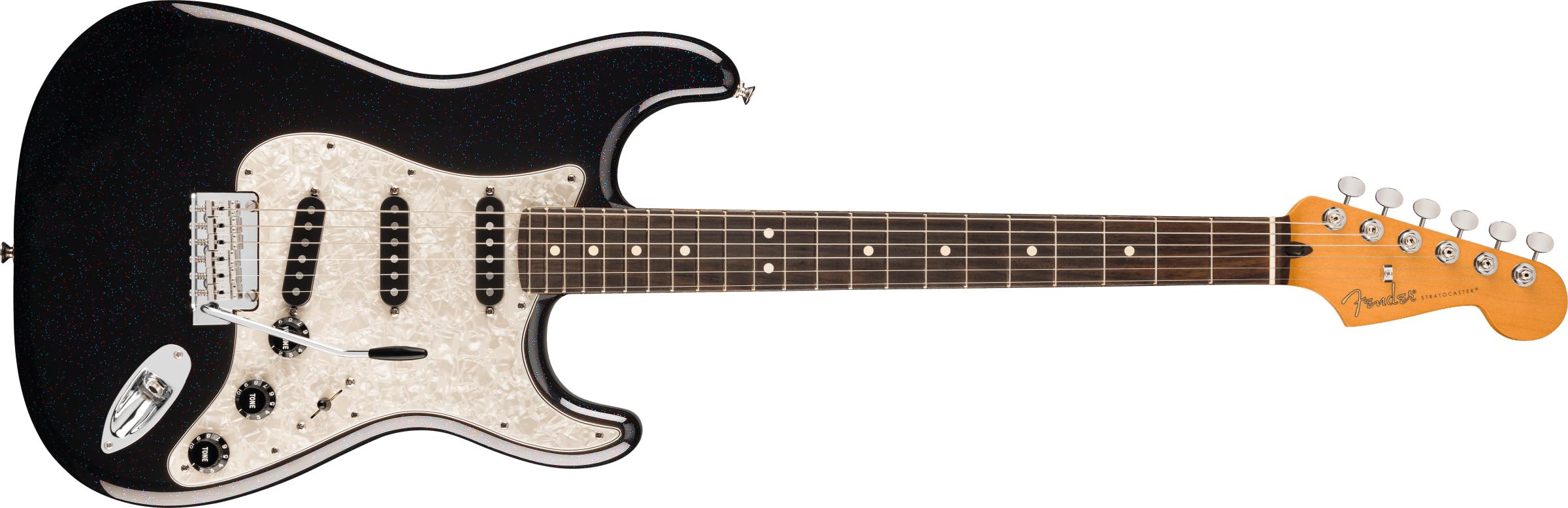 GUITARE FENDER Player Stratocaster 70E ANNIVERSAIRE Nebula Noir