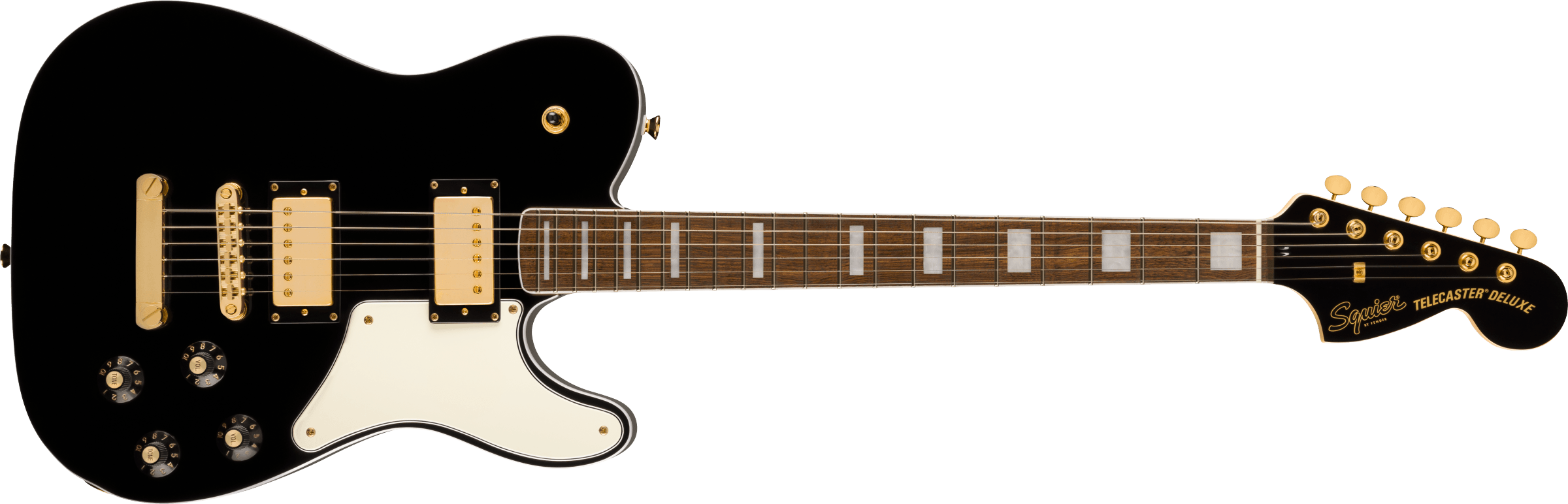 Squier PARANORMAL TROUBLEMAKER TELECASTER DELUXE ÉDITION LIMITÉE - Noir