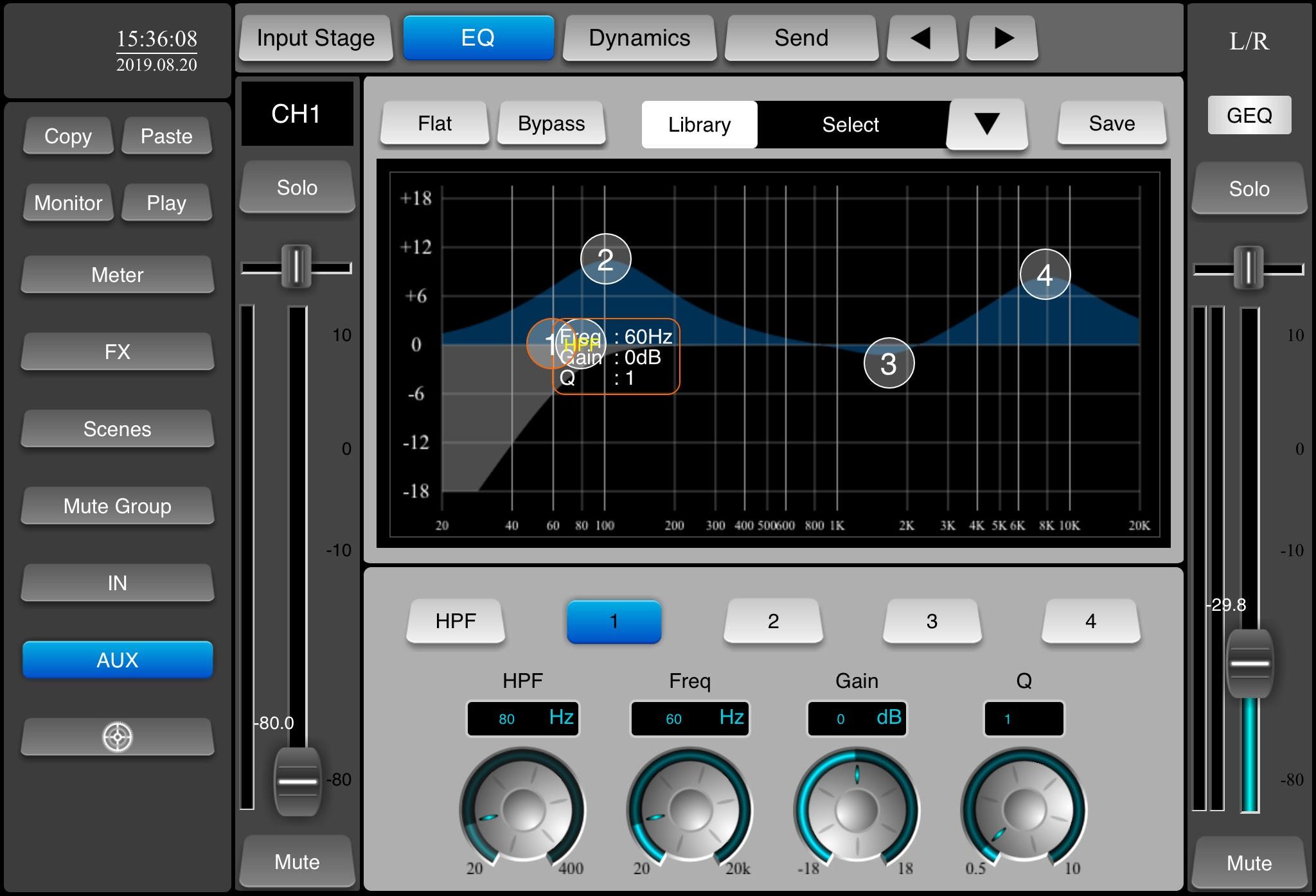 AUDIOPHONY MIXtouch8 - Interface digitale 8 voies avec App et soft