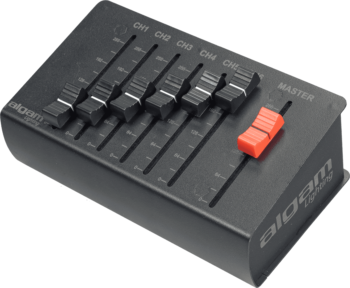 ALGAM LIGHTING - DMX6-PLUS Contrôleur DMX 6 canaux
