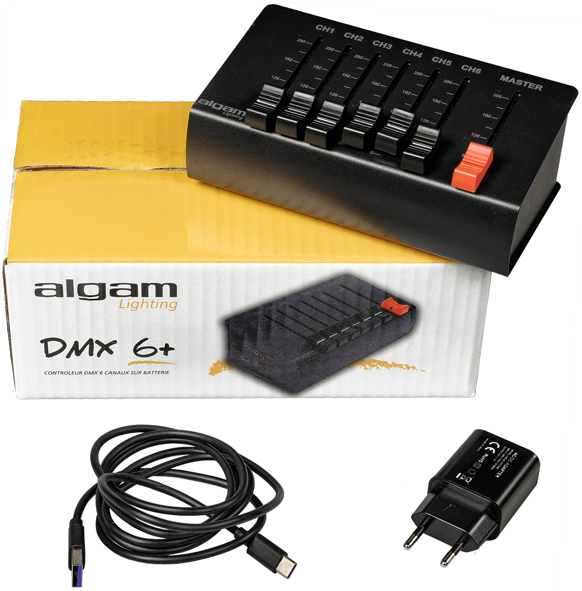 ALGAM LIGHTING - DMX6-PLUS Contrôleur DMX 6 canaux