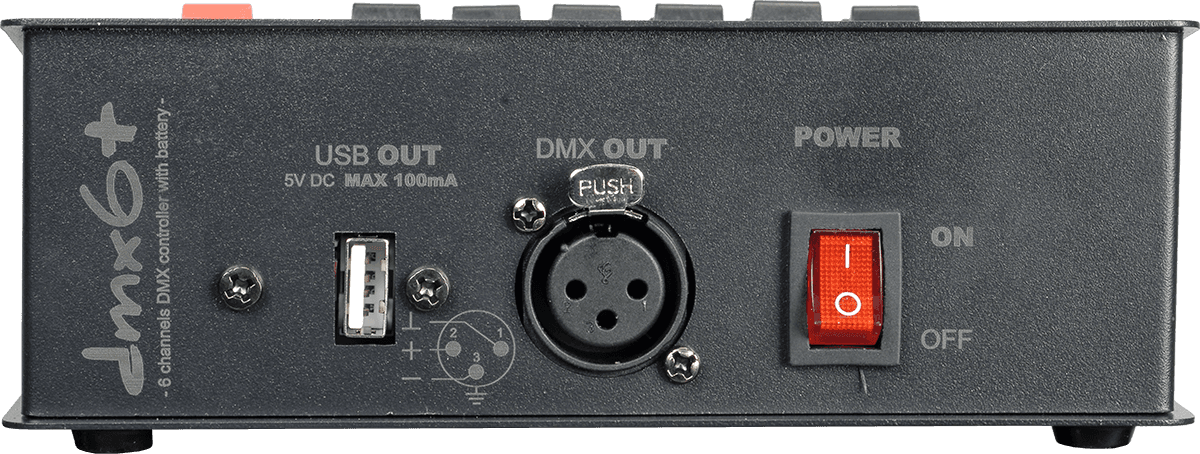 ALGAM LIGHTING - DMX6-PLUS Contrôleur DMX 6 canaux