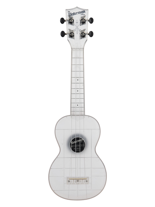 Ukulele Kala Waterman, Soprano - Frosted Glass Transparent