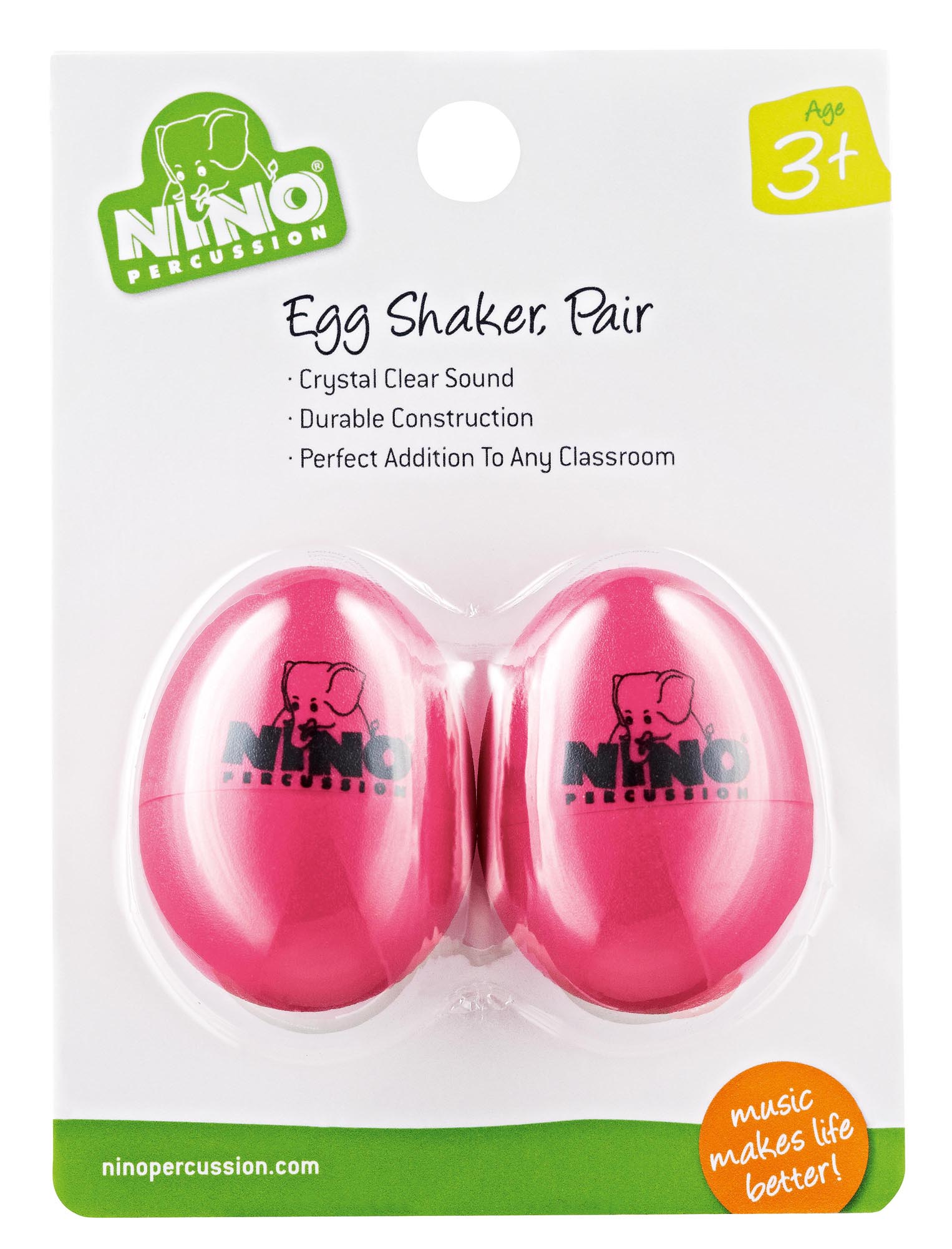 PAIRE OEUF-SHAKER NINO ROSE NINO540SP2