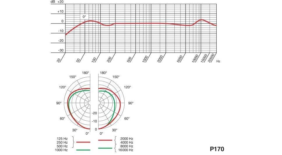 MICRO AKG P170 statique cardioïde petit diaphragme