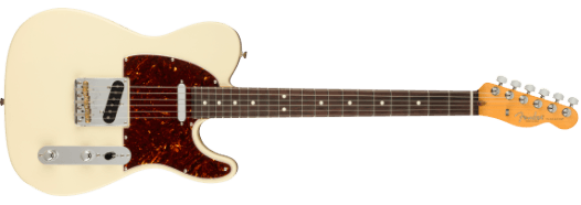 Fender American Professional II Telecaster®, Rosewood Fingerboard, Olympic White