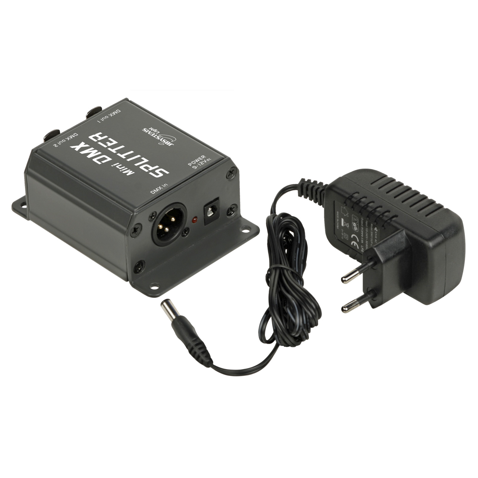 MINI DMX-SPLITTER JB SYSTEMS 1IN/2OUT