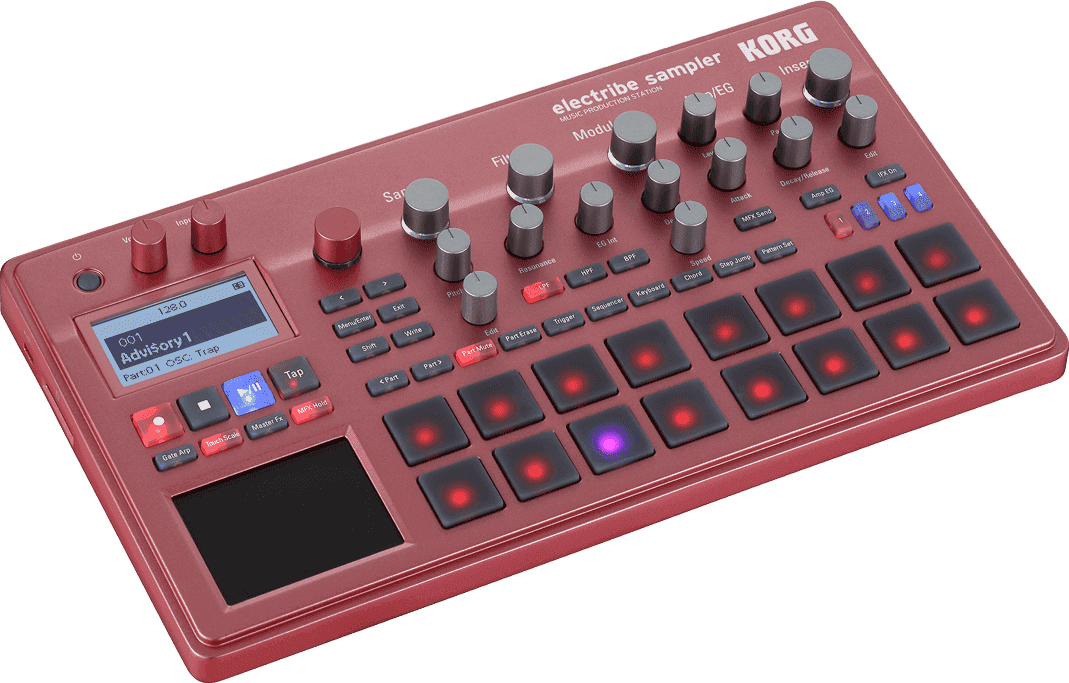 KORG - ELECTRIBE2S - Red Echantillonneur & séquenceur en rouge