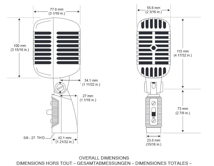 SHURE 55SHT2