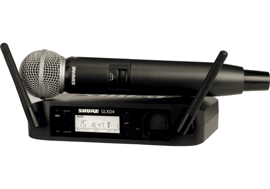 MICRO HF SHURE GLXD24E-SM58-Z2 SYST  2.4GHZ DIGITAL