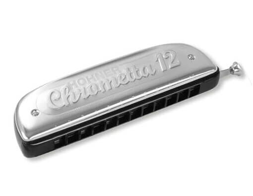 HARMONICA HOHNER CHROMETTA 12 255/48