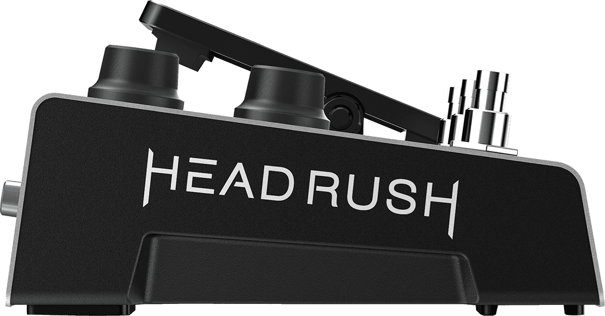 HEADRUSH - MX5-SILVER - Multi effets guitare simulateur ampli hp 3 switches, écran 4, pédale d\'exp. - silver