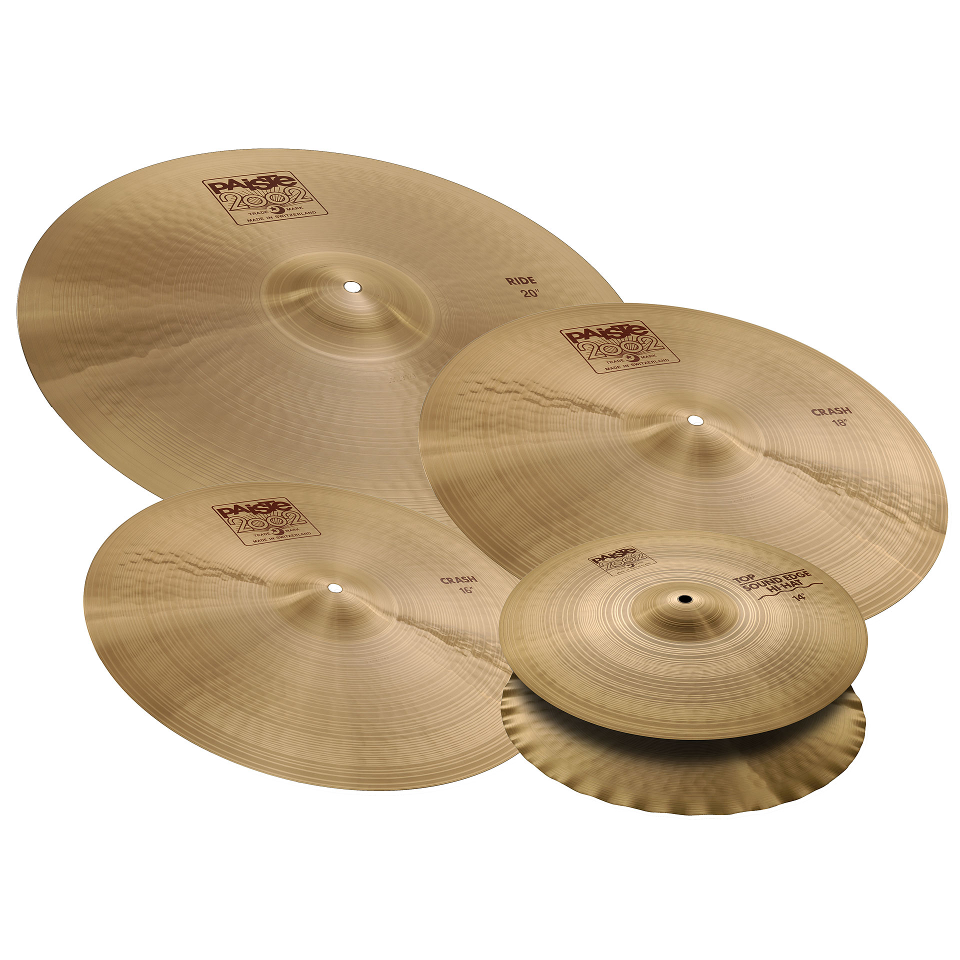 Pack Paiste 2002 Universal Cymbal Set