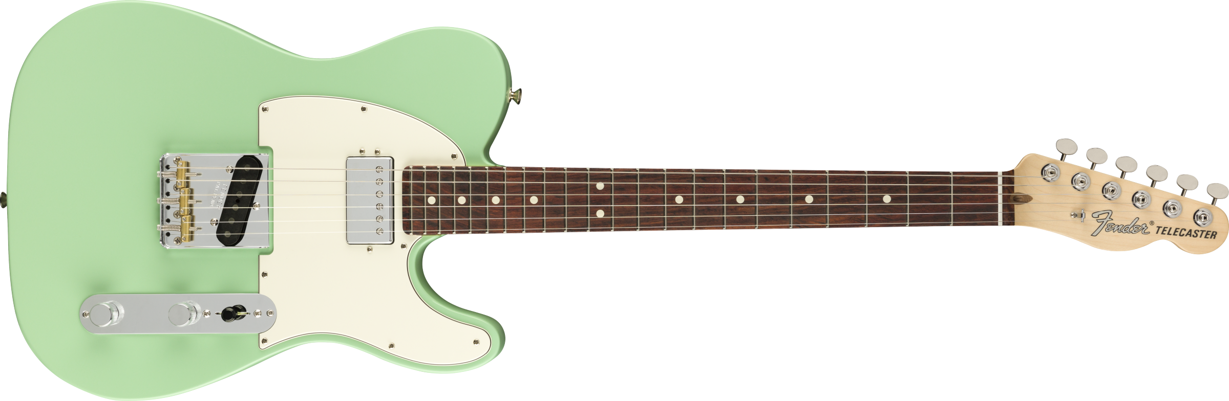 American Performer Telecaster® with Humbucking, Rosewood Fingerboard, Satin Surf Green