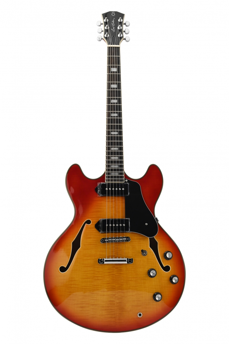 Guitare Larry Carlton H7V Cherry Sunburst P90