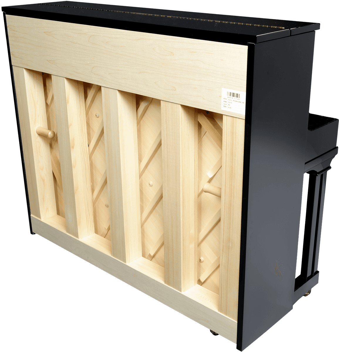Piano droit PLEYEL P124-BLK