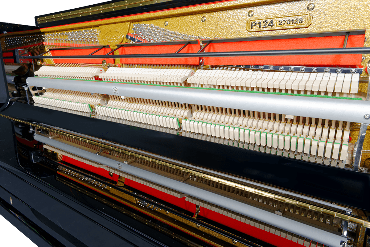 Piano droit PLEYEL P124-BLK