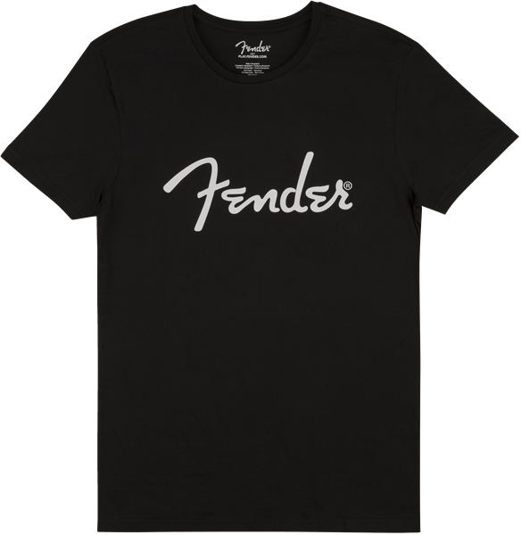 Fender® Spaghetti Logo Men\'s Tee, Black, XL