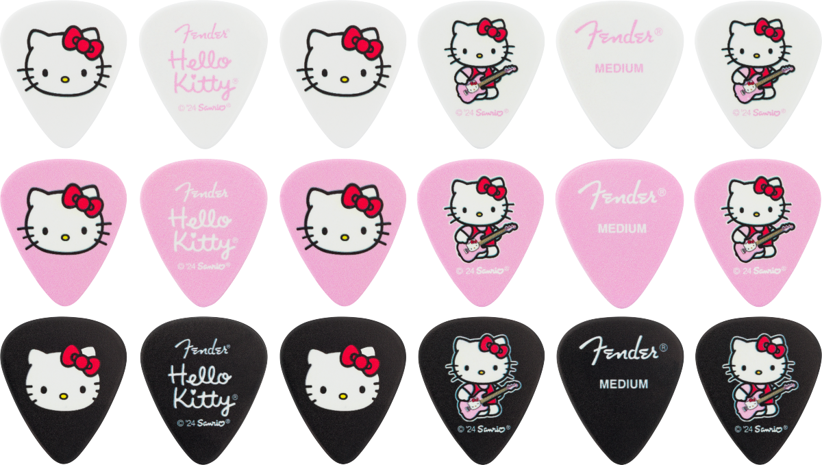 Mediators Fender x Hello Kitty (18 pcs)