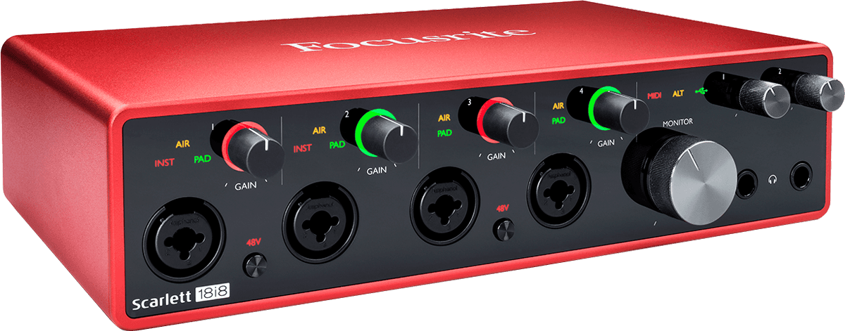 Interface Audio   Focusrite - RFO SCARLETT3-18I8 Scarlett G3 - 18 in/8 out USB-C