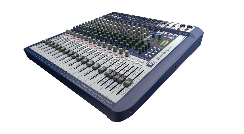 Table de mixage Soundcraft Signature 16