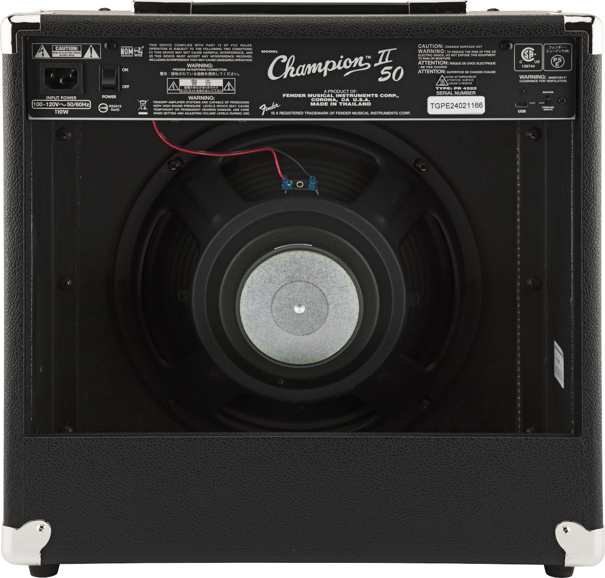 Ampli guitare Fender CHAMPION II 50 W