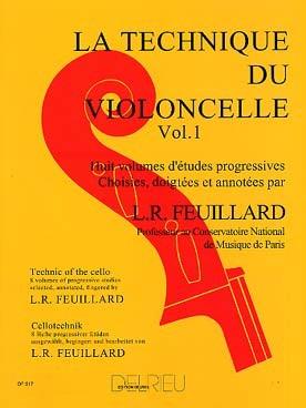 La Technique du violoncelle, études progressives - Vol. 1