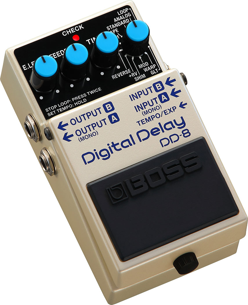 Pédale d\'effet BOSS DD-8 EXP DELAY