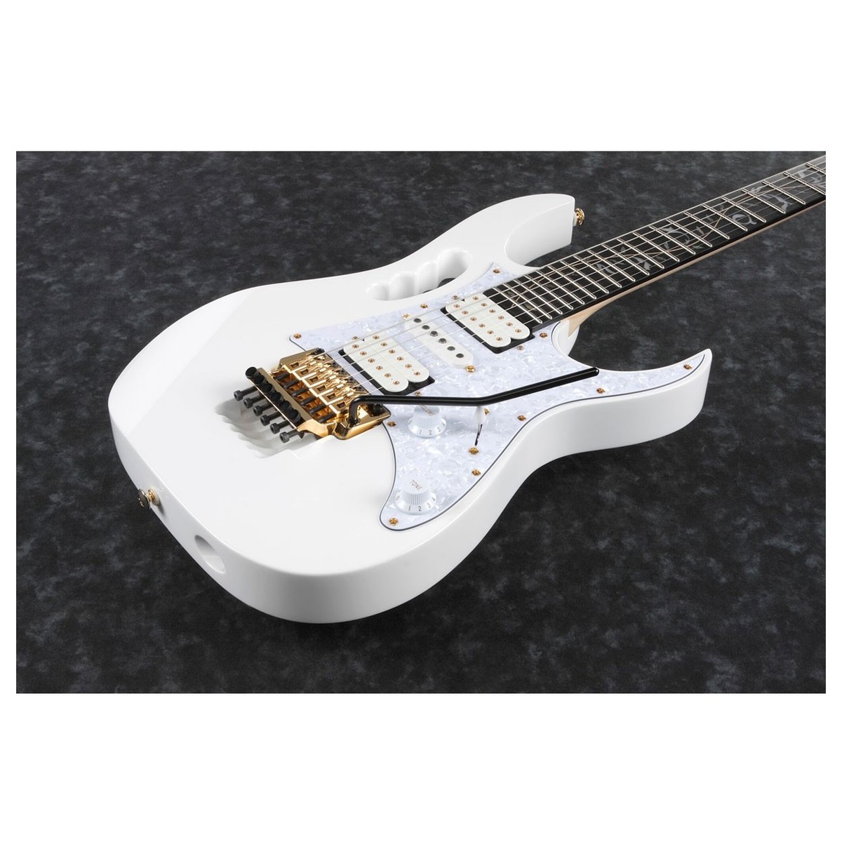 Guitare Electrique IBANEZ Steve Vai JEM7VP WH