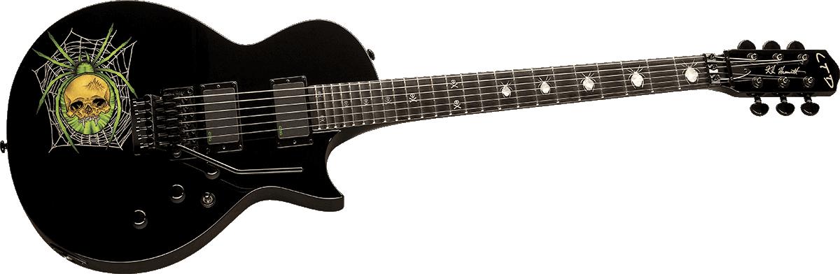 LTD - KH3-BLK Modele Graphic - Kirk Hammett KH-3 Spider Black 30th