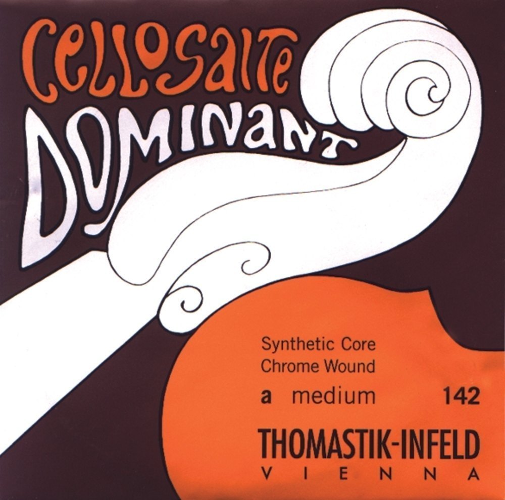 Thomastik Ré  Infeld Cordes Thomastik Violoncelle Dominant Noyau plein nylon