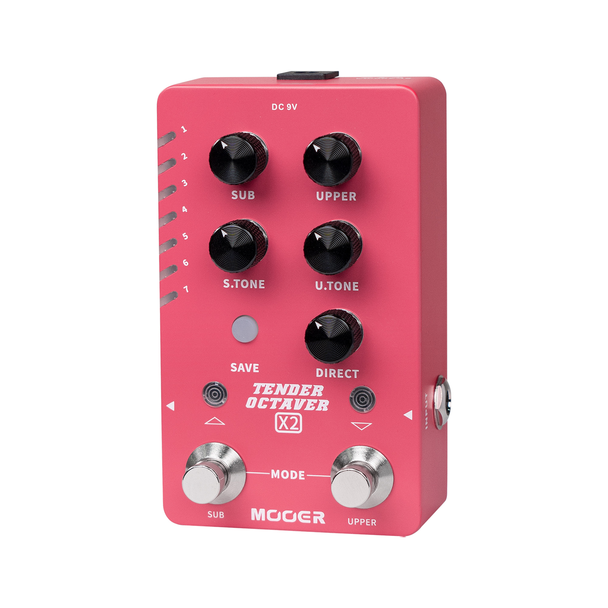 Pédale guitare / basse MOOER TENDER OCTAVER X2