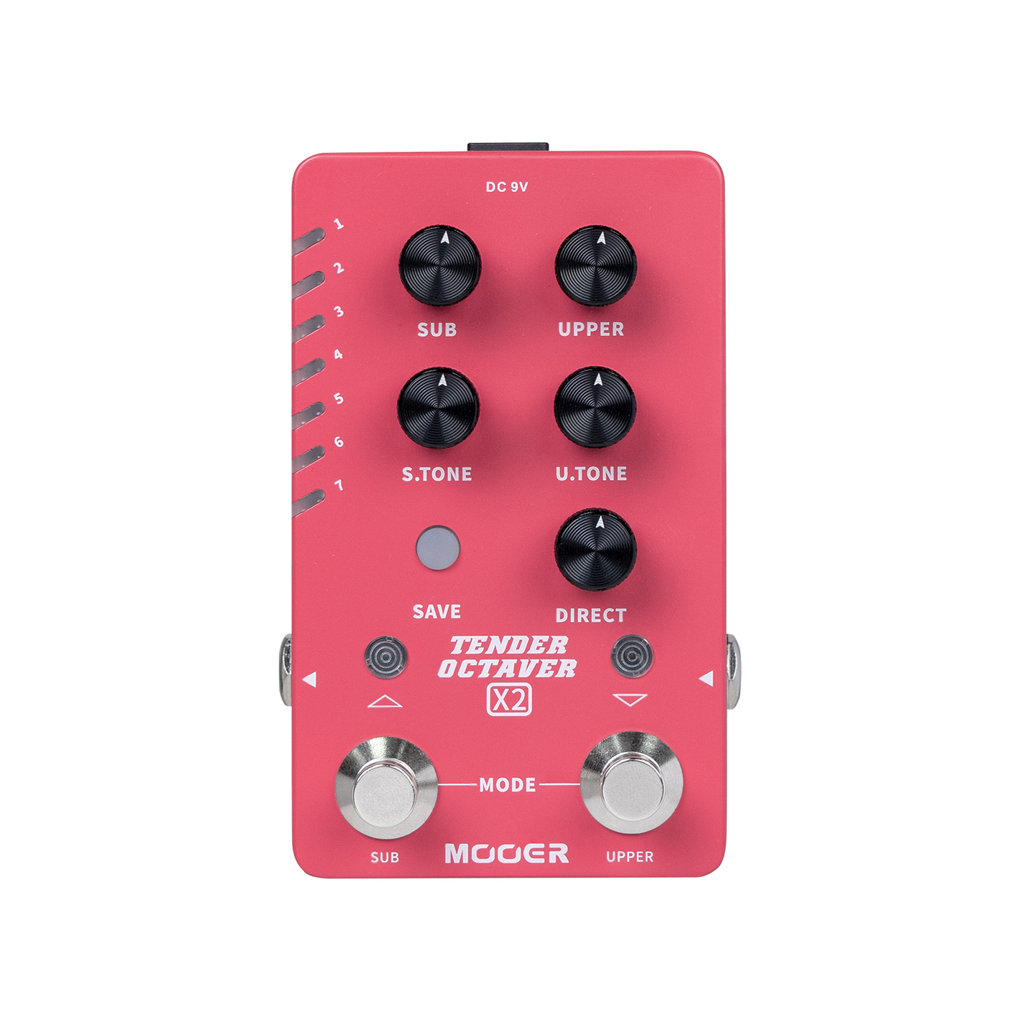 Pédale guitare / basse MOOER TENDER OCTAVER X2