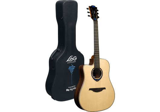 Lâg - TLHV30DCE HyVibe 30 Dreadnought Cutaway Electro Gaucher