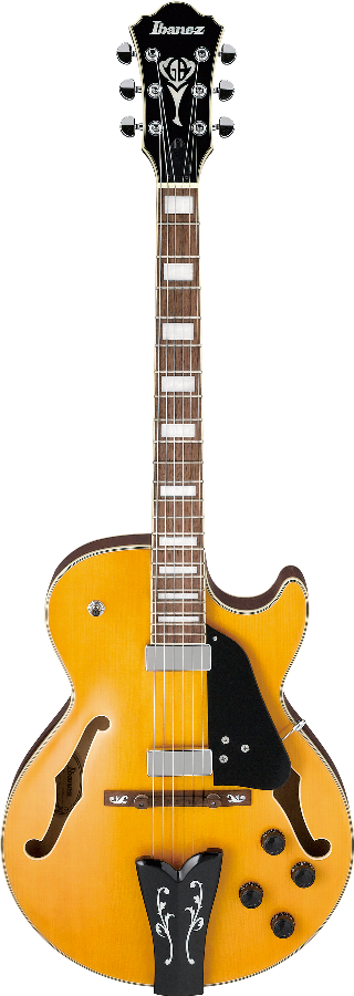 GUITARE ELECTRIQUE GEORGE BENSON GB10EM ANTIQUE AMBER