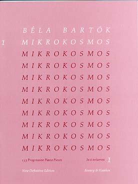 PARTITIONS BELA BARTOK MIKROKOSMOS VOL 1